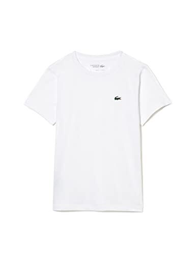 Lacoste , T-Shirt Bambini e ragazzi, White, 16 anni