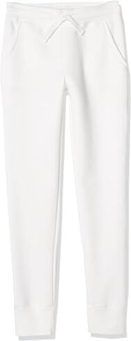 Amazon Essentials Joggers Bambine e Ragazze, Bianco, 2 Anni