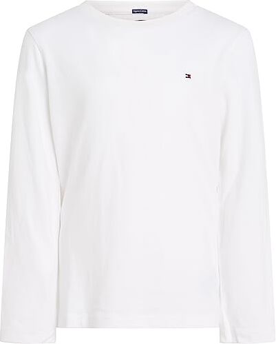 Tommy Hilfiger Boys Basic Cn Knit L/S Maglietta, Bright White, 74 Bambini e ragazzi