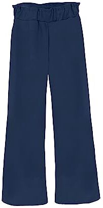 JOPHY & CO. Pantalone Bambina Zampa Larga (cod. 8676) (6 Anni, Blu Scuro Palazzo)