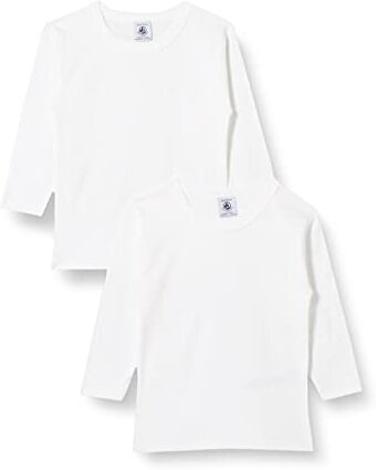 Petit Bateau , Maglietta a maniche lunghe (Pacco da 2) Bambini e ragazzi, Variante 1, 8 anni