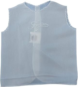 LaVelahome Camicia della fortuna neonato 1005 seta MADE IN ITALY (Bianco)