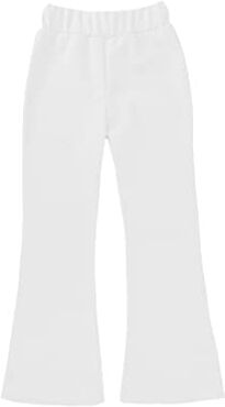 JOPHY & CO. Pantalone Bambina Zampa Larga (cod. 8676) (6 Anni, Bianco Svasato)