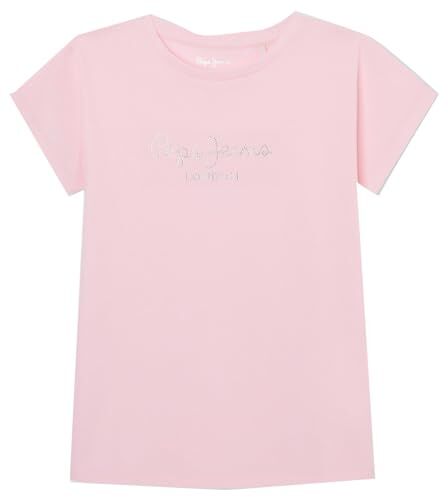 Pepe Jeans Nuria, T-shirt Bambine e ragazze, Rosa (Pink),16 anni