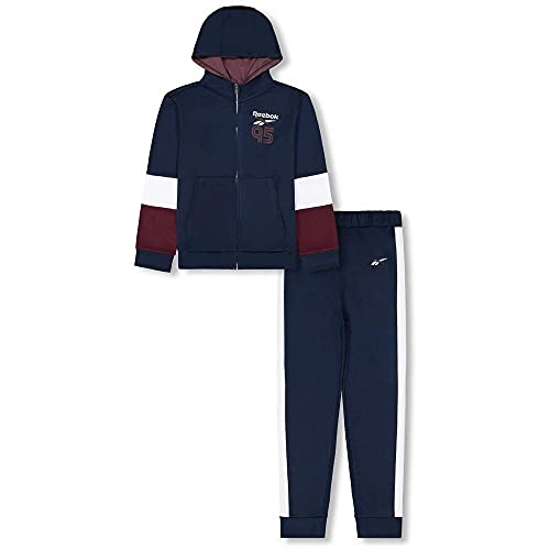 Reebok CONJUNTO CHAQUETA Y PANTALON JOG C: AZUL T: 5