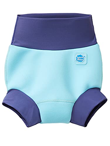 Splash About Happy Nappy Pannolino da Nuoto Riutilizzabile, Blu Cobalt, 3-6 Mesi