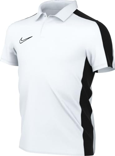 Nike Unisex Kids Short-Sleeve Polo Y Nk DF Acd23 Polo SS, White/Black/Black, , M