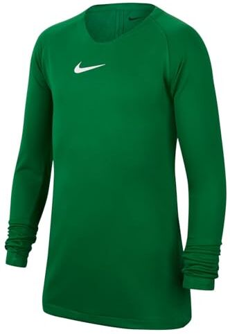 Nike Dry Park 1Stlyr Maglietta Maglietta per Bambini, Unisex Bambini, Pine Green/White, L