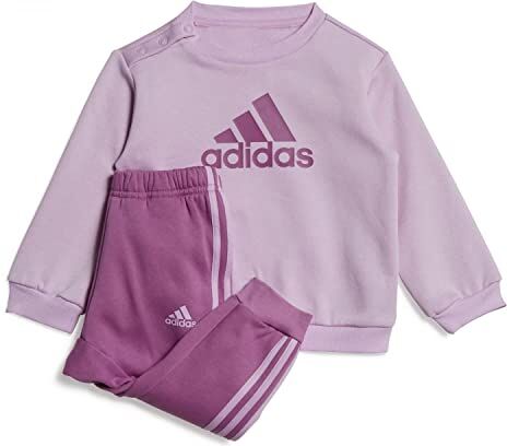 Adidas I Bos Logo Jog Tuta, Viola (Lilgoz Selipu), 6 Mesi Unisex-Bimbi