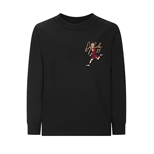 AS Roma Girocollo Nero Dybala Kids 10y, Unisex-Bambini, 10 Anni