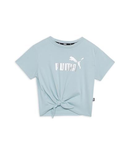 Puma Ess+ Logo Annodato Tee G, Bambine e Ragazze, Surf Turchese, 116