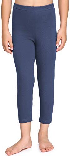 Merry Style Leggings 3/4 Bambina e Ragazza MS10-226 (Jeans,110)