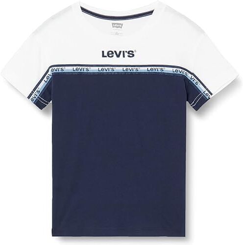 Levis Lvb Logo Tape Tee  T-Shirt, Caverna Oceano, 2 Anni Bambini e Ragazzi