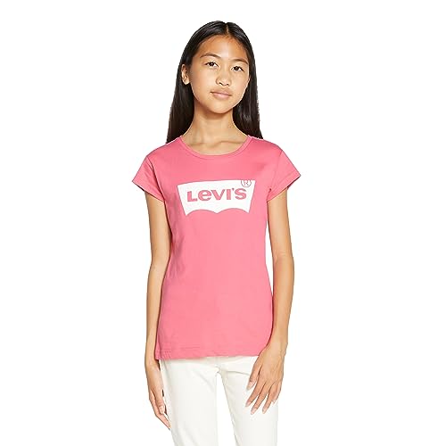 Levis Lvg S/S Batwing Tee, T-shirt Bambine e ragazze, Rosa (Tea Tree Pink), 16 anni