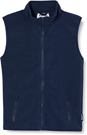 Playshoes Gilet in pile, Piano da esterno Unisex Bambini e ragazzi, blu scuro, 128