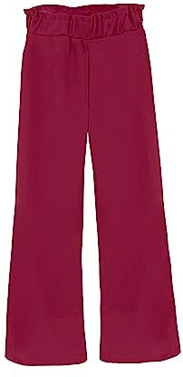 JOPHY & CO. Pantalone Bambina Zampa Larga (cod. 8676) (12 Anni, Bordeaux Palazzo)