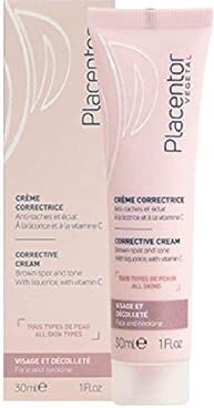 Pharm'up Placentor Vegetale Crema Correttore Viso E Decollete, 30 ml Placentor Vegetal