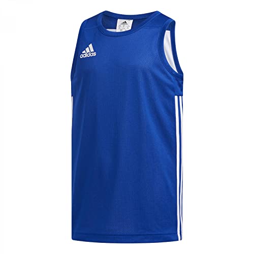 Adidas 3G SPEE Rev Jrs T-Shirt, Unisex Bambini, Collegiate Royal/White, 7-8Y