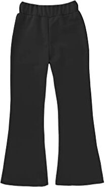 JOPHY & CO. Pantalone Bambina Zampa Larga (cod. 8676) (6 Anni, Nero Svasato)