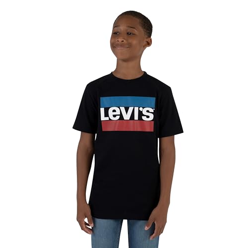 Levis Lvb Sportswear Logo Tee, T-shirt Bambini e ragazzi, Nero (Black), 6 anni