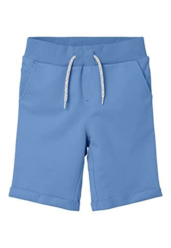 NAME IT Nkmvermo Long Swe Shorts Unb F Noos, Pantaloncini Bambini e ragazzi, Blu (All Aboard), 68