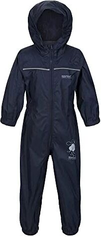 Regatta Puddle IV, Tuta Integrale Impermeabile, Unisex Bambini e ragazzi, Navy, 12 mesi-18 mesi