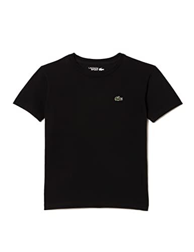 Lacoste , T-Shirt Bambini e ragazzi, Black, 16 anni