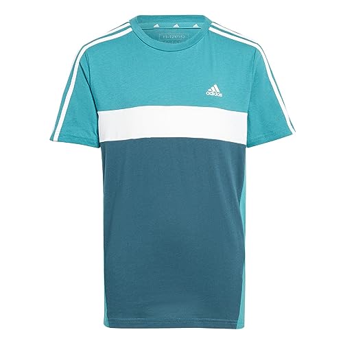 Adidas J 3s Tib T Maglietta Unisex Bambino