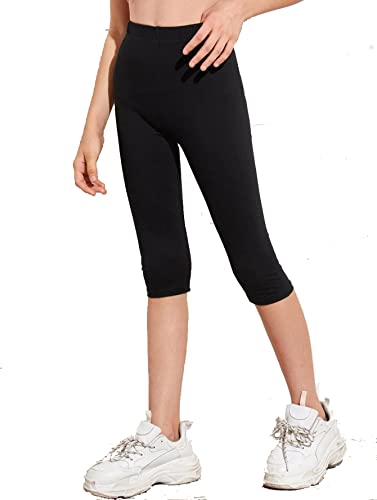 MCA Leggings Lunghi Bambina e Ragazza (8 Anni, Capri)