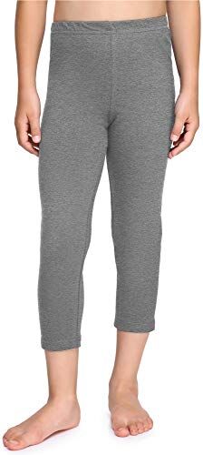 Merry Style Leggings 3/4 Bambina e Ragazza MS10-226 (Melange Medio,140)