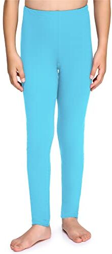 Merry Style Leggings Lunghi Bambina e Ragazza MS10-225(Turchese, 110 cm)