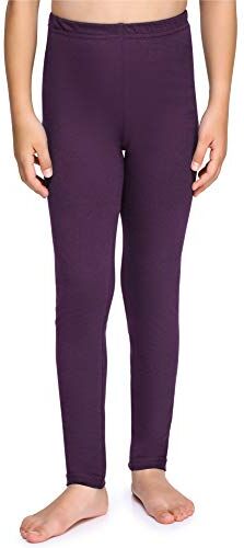 Merry Style Leggings Lunghi Bambina e Ragazza MS10-225 (Porpora,140)