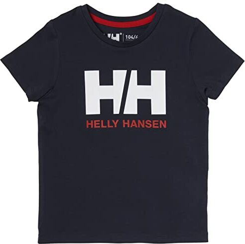 Helly Hansen Bambini Unisex Maglietta HH Logo, 1, Marina Militare