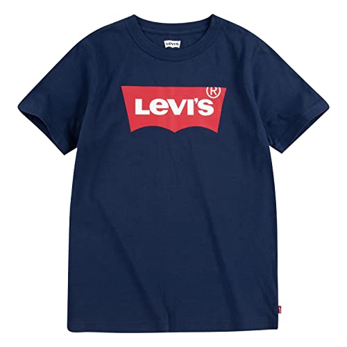 Levis Lvb Batwing Tee T-Shirt, Blu (Dress Blues), 12 Anni Bambini e Ragazzi