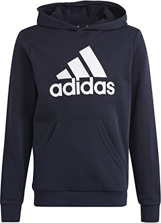 Adidas Big Logo Essentials Cotton Hoodie Felpa Unisex per Bambini (Confezione da 1)