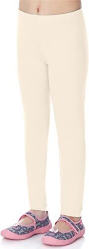 Merry Style Leggings Lunghi Bambina e Ragazza MS10-130 (Ecru, 158 cm)