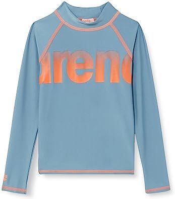 Arena Maglia a Maniche Lunghe da Bambini Rash Graphic con Protezione UV