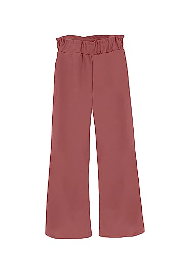 JOPHY & CO. Pantalone Bambina Zampa Larga (cod. 8676) (12 Anni, Rosa Antico Palazzo)