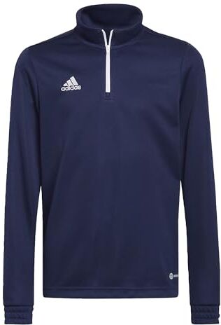 Adidas H57484 Ent22 Tr Topy Maglia Lunga, Unisex Bambini, Team Navy Blu 2 910A