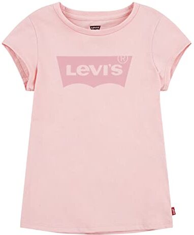 Levis Lvg S/S Batwing Tee, T-shirt Bambine e ragazze, Rosa (Quartz Pink), 12 anni