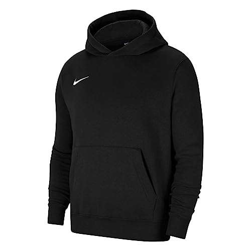 Nike Park 20 Felpa con cappuccio, Unisex Bambini, Nero/Bianco, 6-7 anni