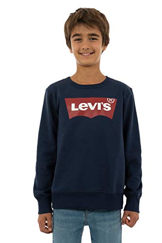 Levis Lvb Batwing Crewneck, Felpa Bambini e ragazzi, Blu (Dress Blues), 8 anni