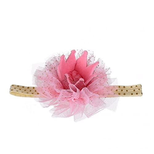 Ruluti Clip Ragazze Fiore Fatto a Mano Con Clip Per Garza Barrette Accessori Per Neonati Neonati Neonati Bambini Bambini