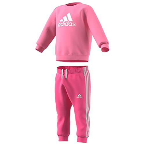 Adidas I Bos Logo Jog Tuta, Rosso (Red White), 18-24 Mesi Unisex-Bimbi