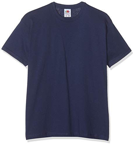 Fruit of the Loom Original T. Maglietta, Blu (Navy), 14-15 Anni (Taglia Produttore: 164 cm) Bambini e Ragazzi-Bambine e Ragazze