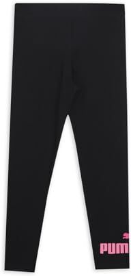 Puma Ess Logo Leggings G, Bambine e Ragazze, Black 01, 110