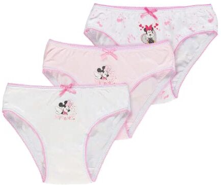 Ellepi Mutande Bambina Minnie Slip Intimo Mutandine Disney Bimba 2 3 4 5 6 7 8 9 10 11 Anni Ragazza Cotone Ragazze Morbido Elastico Colori Bambini Regalo Compleanno Abbigliamento (8-9 Anni, Minnie)