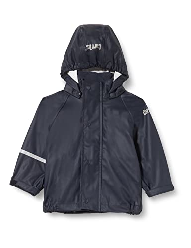 CareTec Rain jacket PU w/o fleece, Giacca impermeabile Unisex Bambini e ragazzi, Blu Dark Navy (778), 86