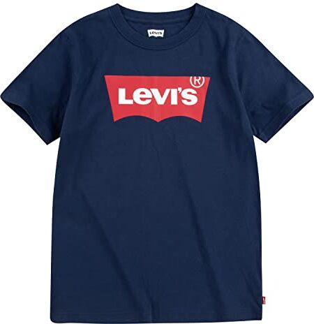 Levis Lvb Batwing Tee T-Shirt, Blu (Dress Blues), 10 Anni Bambini e Ragazzi