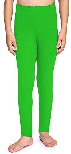 Merry Style Leggings Lunghi Bambina e Ragazza MS10-225 (Verde,134)